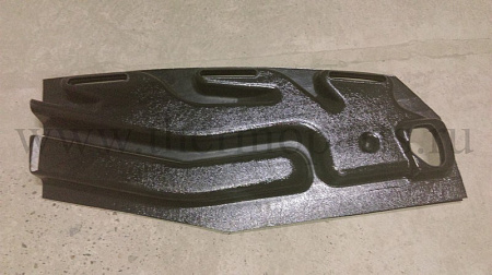 Панель воздуховода правая серая ПАЗ-3204