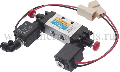 Клапан ПАЗ-3205 механизма открывания двери Н/О 12V (пневмораспределитель, аналог ЭПК-50-07)