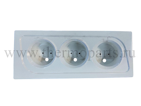 Панель крепления задних фонарей левая нового образца ПАЗ 3205/4234 рестайлинг