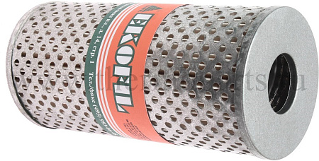 Элемент фильтрующий КАМАЗ масляный (бумага, металлическая сетка) EKOFIL