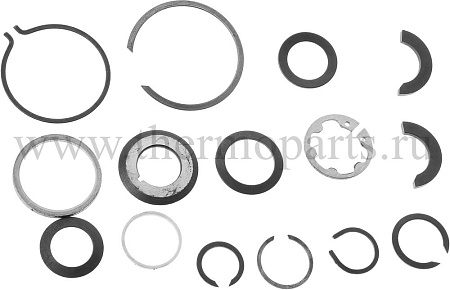 Ремкомплект ГАЗ-3110, 3302 КПП вала вторичного (шайбы, стопорные кольца)