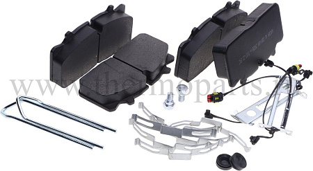 Колодки тормозные ГАЗон Next, ПАЗ Вектор Next передние/задние (4шт.) АТИ