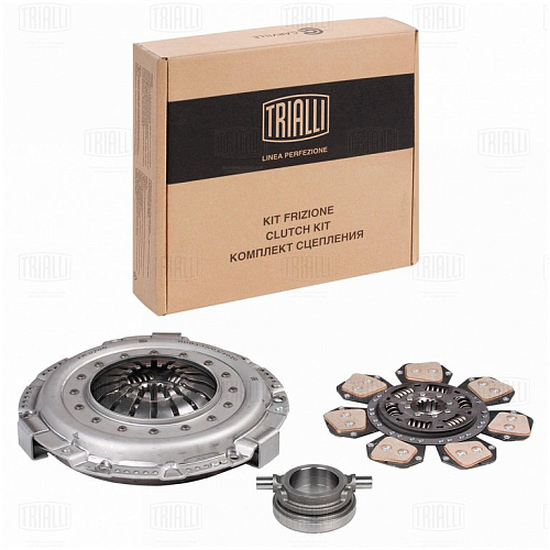 Сцепление МТЗ-80, 82 (лепестковая корзина+металлокерамический диск) TRIALLI
