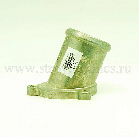 Патрубок водяного насоса подводящий (металл.) для а/м ГАЗ 3302 дв.Cummins 2.8 Оригинал