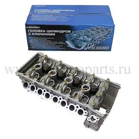 Головка цилиндров с клапанaми (пятиопорная; для дв. ЗМЗ-40524, 40525, 40904; EURO-III, АИ-92/газ)