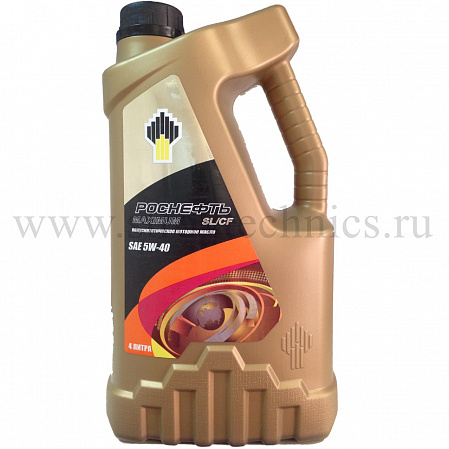 Масло моторное РОСНЕФТЬ MAXIMUM 5W40 SL/CF полусинтетика 4л.