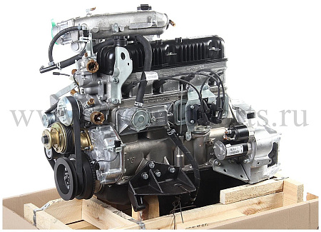 Двигатель УМЗ-42164 ГАЗ-3302 Бизнес, ЕВРО-4, под ГУР без компенсаторов (чугунный блок) (ОАО УМЗ)