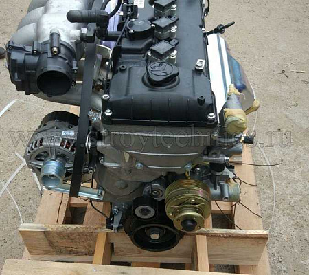 Двигатель с оборудованием ГАЗ-3302, 2705, 2752, 3221 с ГУР АИ-92 EURO-III