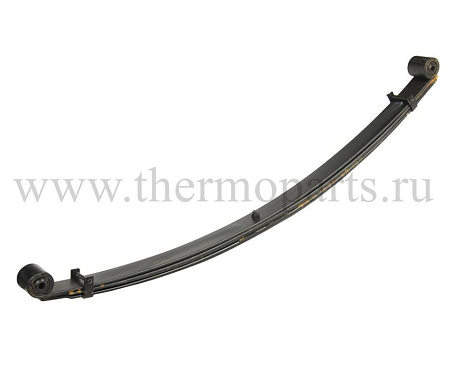 Рессора ГАЗ-3221, 3302, 2705 задняя (3 листа) с хомутами под болт с с/б L=1566мм