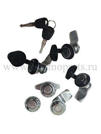 Комплект замков люка Вектор Некст (5 замков + 2 ключа)