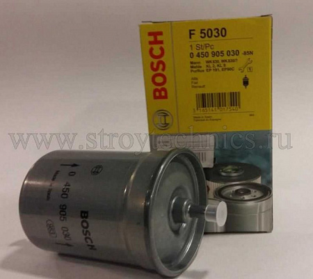 Фильтр топливный ГАЗ 3110, 3302 дв. 406 (под хомут) BOSCH
