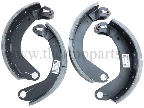 Колодки тормозные ПАЗ-3205 задние/передние (4шт.) под пневмотормоз с установочным комп. BRAKE BLOCKS