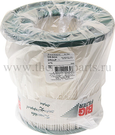 Элемент фильтрующий ГАЗ-3302 дв.УМЗ-4216 ЕВРО-3, 4 воздушный BIG FILTER