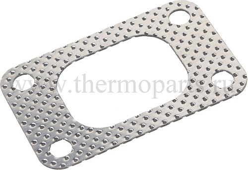 Прокладка КАМАЗ, ПАЗ, ГАЗ дв.CUMMINS ISBe, ISDe, ISF турбокомпрессора перфометалл КВАДРАТИС