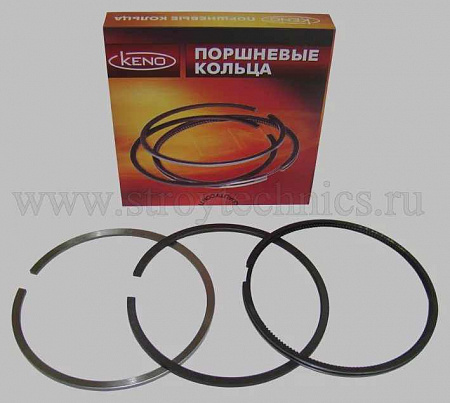 Кольца поршневые для а/м ГАЗ 33106 дв. Cummins 3.8 (к-т на 1 поршень) KENO