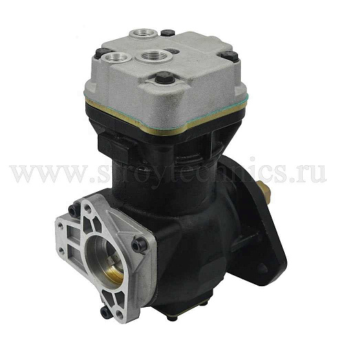 Компрессор ПАЗ дв.CUMMINS ISF 3.8 (1 цилиндровый, привод под шестерню) возд. охлаж. без шкива MOVELEX