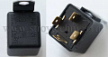 Реле универсальное (4-х конт.) с кронштейном с резистором (30А, 12V) АВАР