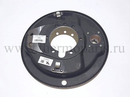 Щит тормоза задний с усилит. и опорой правый