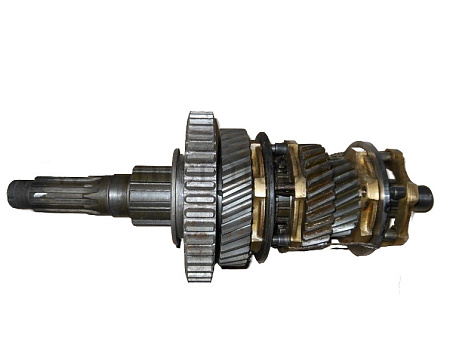 Вал КПП ЗИЛ-433360, ПАЗ-4230, МАЗ-4370 вторичный в сборе (скоростной) ПОЛИМИКС СААЗ