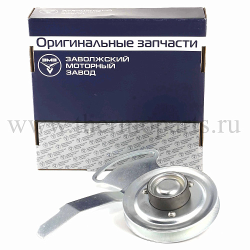 Ролик натяжной с кронштейном в сборе