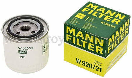 Фильтр масляный ВАЗ 2101-2107, 2121, ГАЗ 3302 дв.405, 406, 409, FORD, PEUGEOT MANN