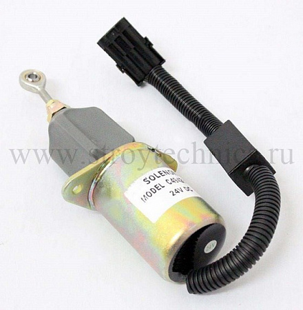 Клапан электромагнитный КАМАЗ, ПАЗ дв.CUMMINS 4BT, 6BT, 6CT отсечки топлива MOVELEX