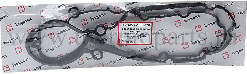 Прокладка ГАЗель Next дв.EvoTech 2.7 картера масляного КВАДРАТИС