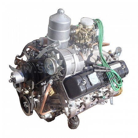 Двигатель с оборудованием (ГАЗ-3307, 4-ст. КПП, АИ-92)