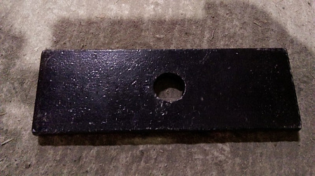 Подкладка обоймы буфера задней рессоры