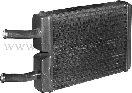 Радиатор отопителя ГАЗ-3110 медный 2-х рядный Н/О ЛРЗ