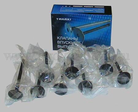 Клапан ГБЦ (впускной) дв.402,4216, 511,523, УАЗ дв.УМЗ (к-т 4шт) TANAKI