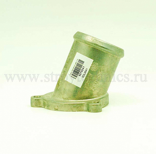 Патрубок водяного насоса подводящий (металл.) для а/м ГАЗ 3302 дв.Cummins 2.8 Оригинал