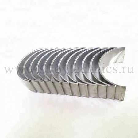 Вкладыши КАМАЗ дв.CUMMINS 6ISBe, 6ISDe шатунные d=0.25 комплект на дв. 12шт. MOVELEX