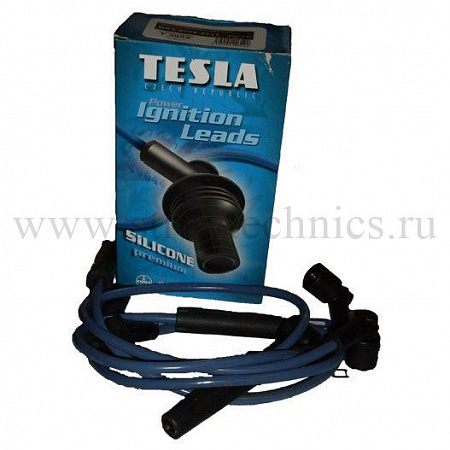 Провода в/в для а/м ГАЗ 3302 Бизнес дв. 4216 Е-3,4 (до 09.2011 г.в.) TESLA 100%силикон (к-кт)