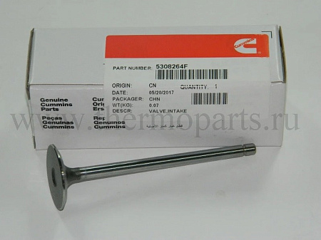 Клапан впускной ГАЗ-3302 дв.CUMMINS ISF 2.8 (ОАО ГАЗ)