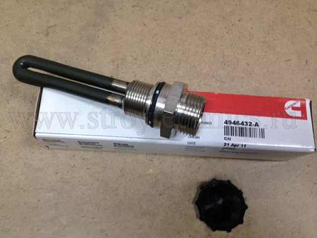 Подогреватель масла двигателя для а/м ГАЗ 3302 дв.Cummins 2.8/3.8 (ТЭН в поддоне) Оригинал