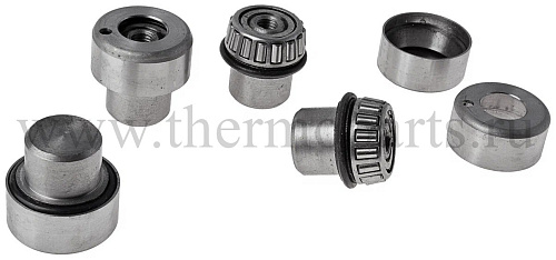 Шкворень УАЗ в сборе Н/О с подшипниками комплект 4шт. в упаковке