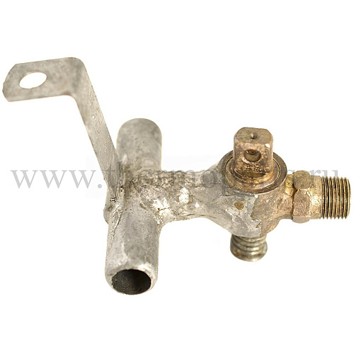 Краник перепускной с тройником в сборе