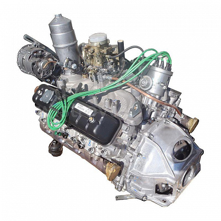 Двигатель с оборудованием (ГАЗ-3307, 5-ст. КПП)