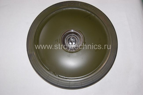 Колесо направляющее в сборе (каток подвесной ленивца ГАЗ 34039)