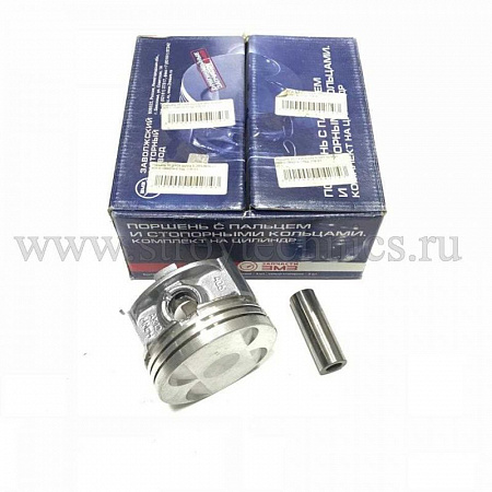 Поршень двигателя ЗМЗ-40522 d=96.5 (группа В &quot;C&quot;) с пальцем и ст.кольцами 1шт. ЕВРО-2 (ОАО ЗМЗ)