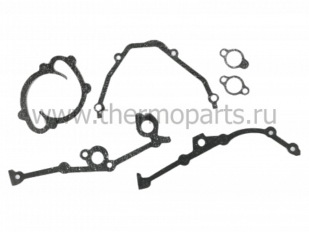 Комплект прокладок крышки цепи для а/м ГАЗ 3302, 3110 дв. 405, 409 ЕВРО-3 (паронит) ''PROдеталь''