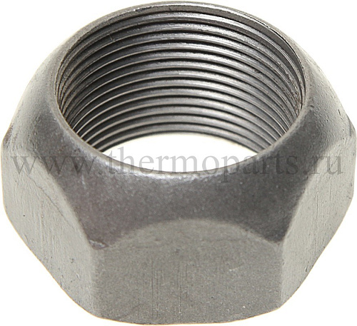 Гайка колеса М30х1.5х22 ГАЗ-53, ЗИЛ, КРАЗ наружная задняя правая резьба под ключ 38мм тефлон MEGAPOWER