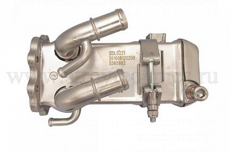 Охладитель отработавших газов для а/м ГАЗ 33106 дв.Cummins 3.8 ЕВРО-4 Оригинал