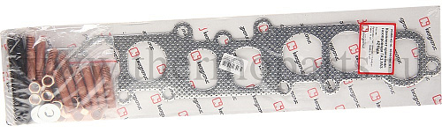 Прокладка УАЗ дв.УМЗ-4216 ЕВРО коллектора (прокл., шпильки, гайки, шайбы) КВАДРАТИС