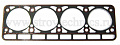 Прокладка ГБЦ с герметиком ГАЗ 3302, 3110 дв. 402 (треугольные отверстия) БЦМ (металл)