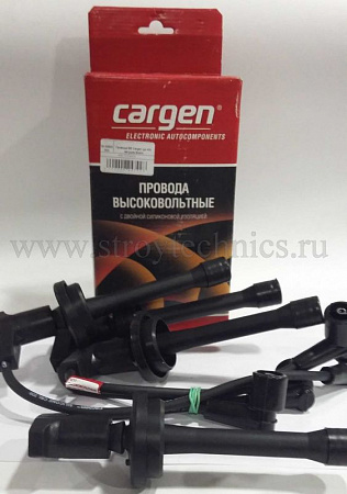 Провода в/в для а/м ГАЗ 3302, 3110 дв. 406 с наконечником (катушка BOSCH) 100% силикон CARGEN (к-кт)