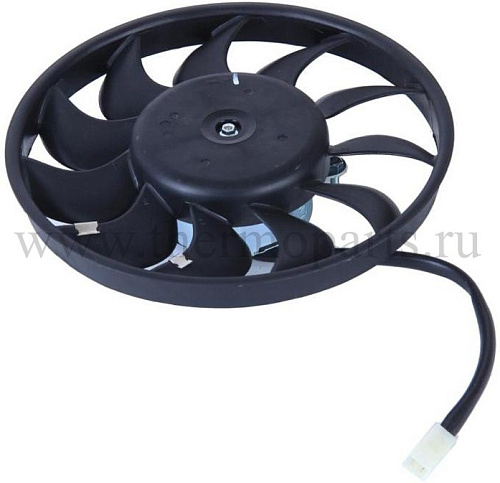 Вентилятор ВАЗ, М-2141, ЗМЗ-402 электрический в сборе LUZAR
