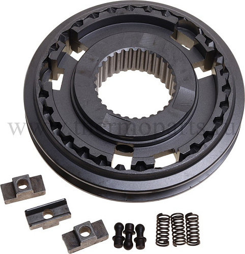 Синхронизатор ГАЗ-3309 1 передачи и заднего хода в сборе (с сухарями) G-PART