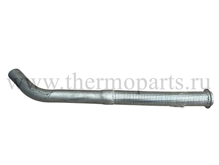 Труба приемная глушителя ПАЗ-3205-07, 4234 с гофрой с фланцем СОД